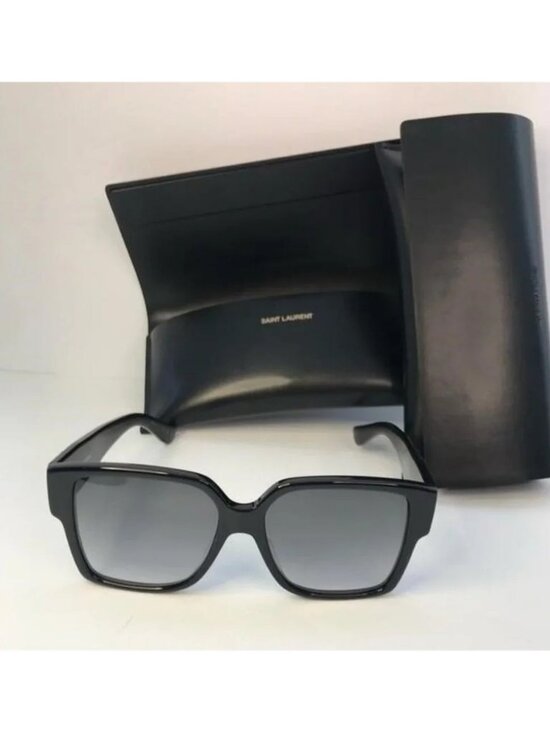 New  - ? Authentic Saint Laurent Black Grey Sunglasses SLM9 main image 13
